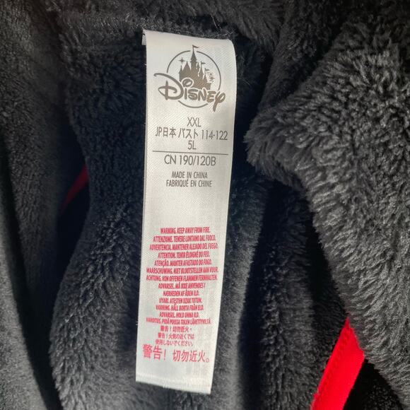 Disney Mickey & Minnie Mouse Fleece  Full Zip Sweater Jacket Size XXL - Picture 3 of 9